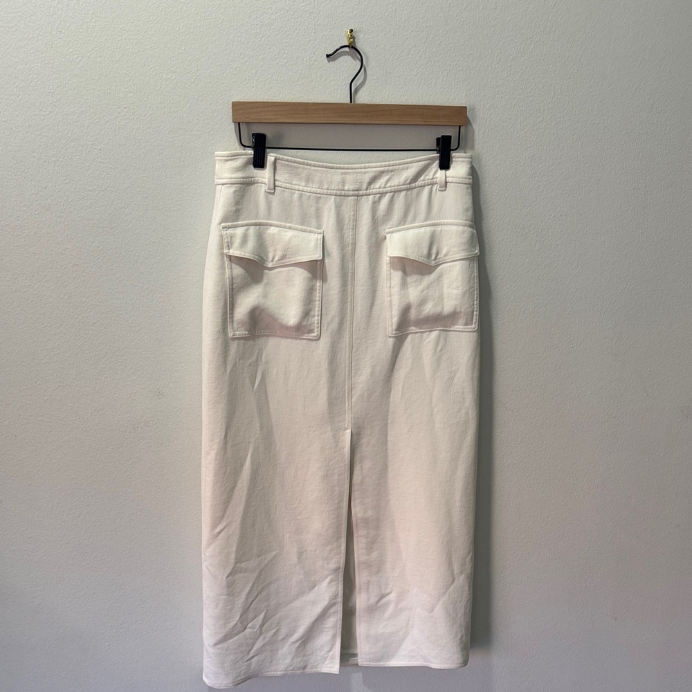 Wilfred Cream Pencil Skirt